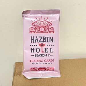 Hazbin Hotel Season 2 2nd Edition Trading Card Booster Pack Foil Rare NEW SEALED